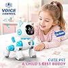 Gato electrónico a control remoto - Juguete mecánico azul con control por voz, baile y tacto, para niñas y niños de 3 a 9 años, regalo sorpresa de Navidad o cumpleaños 4