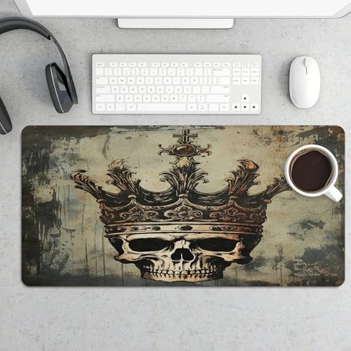Mouse Pad Grande VstaDank Elegante Calavera Corona miniatura 5