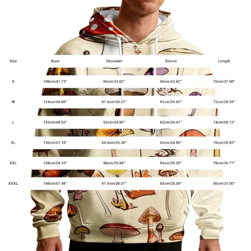 Sudadera con capucha para hombre que soluciona el frío ligero con estilo retro 4