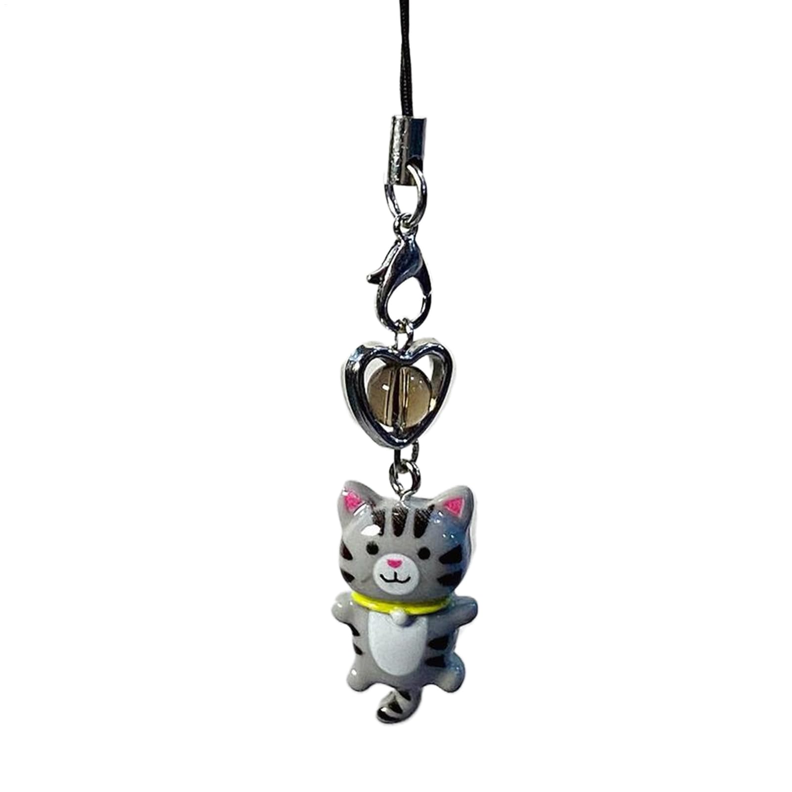 Eventerde Mobile Phone Charm, Lanyard with Pendant, Anti-Lost Cat Decoration, Stylish Accessory for Bags, Keys, Mobile Phone, Children, Adults — view 11