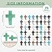 Nuenen 75 Pcs Cross Crystal Stones Bulks 1 Inch Cross Shaped Worry Stone Charm Palm Pocket Stone for crafts Necklace Bracelet Jewelry Making Witchcraft Easter Decor Gift(Elegant)