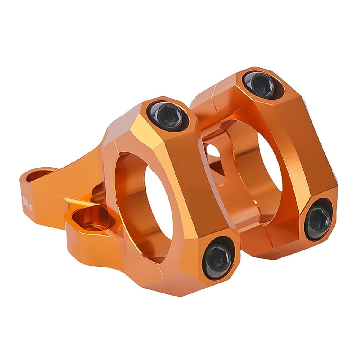 Batum 1 Pair Orange Direct Mount Stem 31.8mm DH Double Crown Fork Riser 35mm