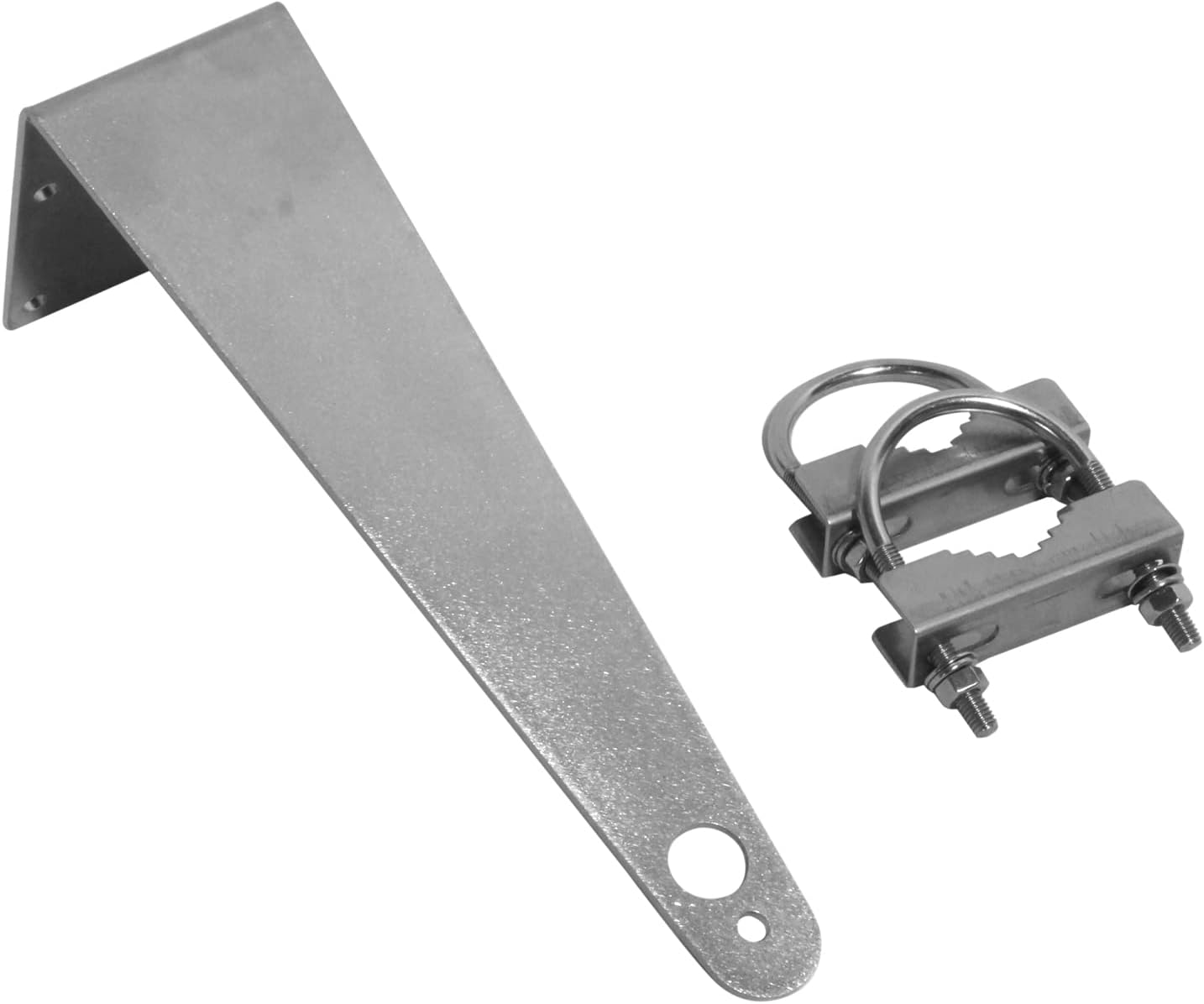 (Natekku) All Stainless Steel L-Type Antenna mounting Bracket SMA/M/N Type (Jack) Attachable NB100