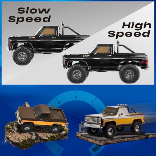 FMS 1/10 RC Crawler FCX10 Chevy K5 Blazer RS RC Car Officially Licensed Car Model RC Pickup Truck Ho