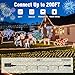 Nisocy 200 LED Christmas Connectable String Lights Outdoor Waterproof – Warm White Fairy Lights with Plug, Tree Lights for Patio, Garden, Bedroom, Wedding, Party, Decor (66FT)