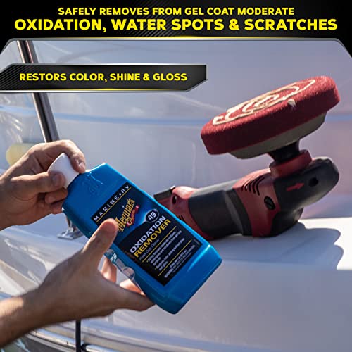 Meguiar'S M4965 Marine/Rv Fiberglass Restoration System Kit - Remove Oxidation, Restore Shine And Gloss And Protect With Durable, Long-Lasting Wax thumb #1