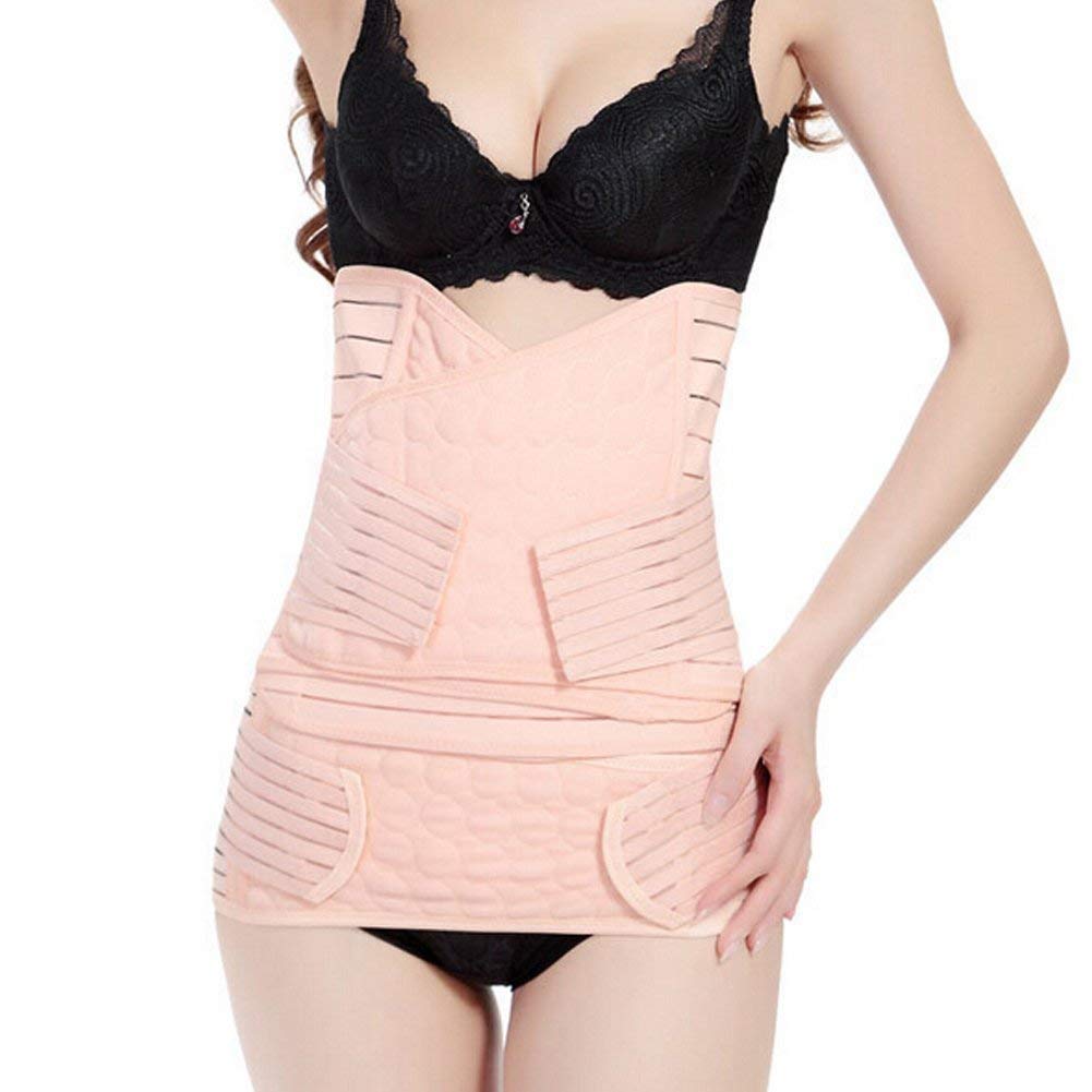 Cintura elastica da donna per gravidanza, maternità, traspirante, post parto, pancia snellente, colore-L