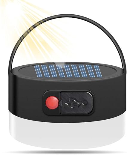 Amazon Co Jp Ledランタン 在庫処分セール ソーラーキャンプライト 充電式 Usb Ledランタン 軽量 小型 キャンプ ライト アウトドア用ライト 4つ調光モード ハンドランプ テントライト 2in1給電方法 Ip55防水 懐中電灯 スマホの充電が可能 軽量小型 携帯型 停電緊急