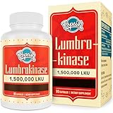 Pepeior Lumbrokinase 200mg (Max Activity 1,500,000 LKU) - Lumbrokinase Enzymes Supplement, More Effective Than Nattokinase - 90 Capsules