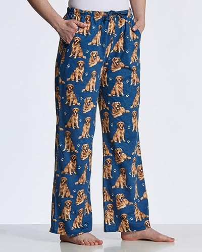 Loungewear or Sleepwear Pants Golden Retriever Pajama Pants And Matching Golden Retriever Socks By E & S Pets Size Medium2