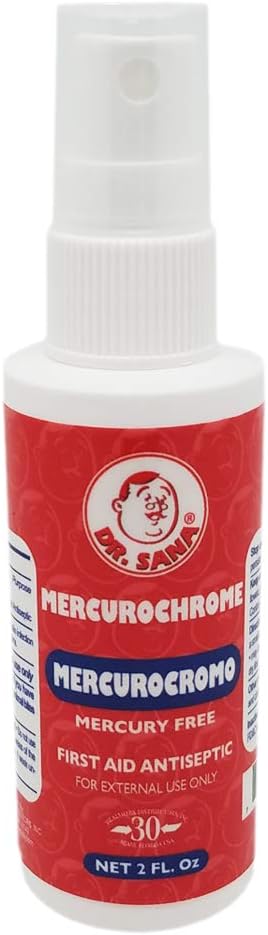 Dr Sana Mercurochrome First Aid Antiseptic Spray