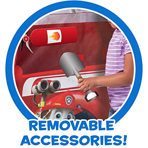 playhut paw patrol marshall fire truck playhouse