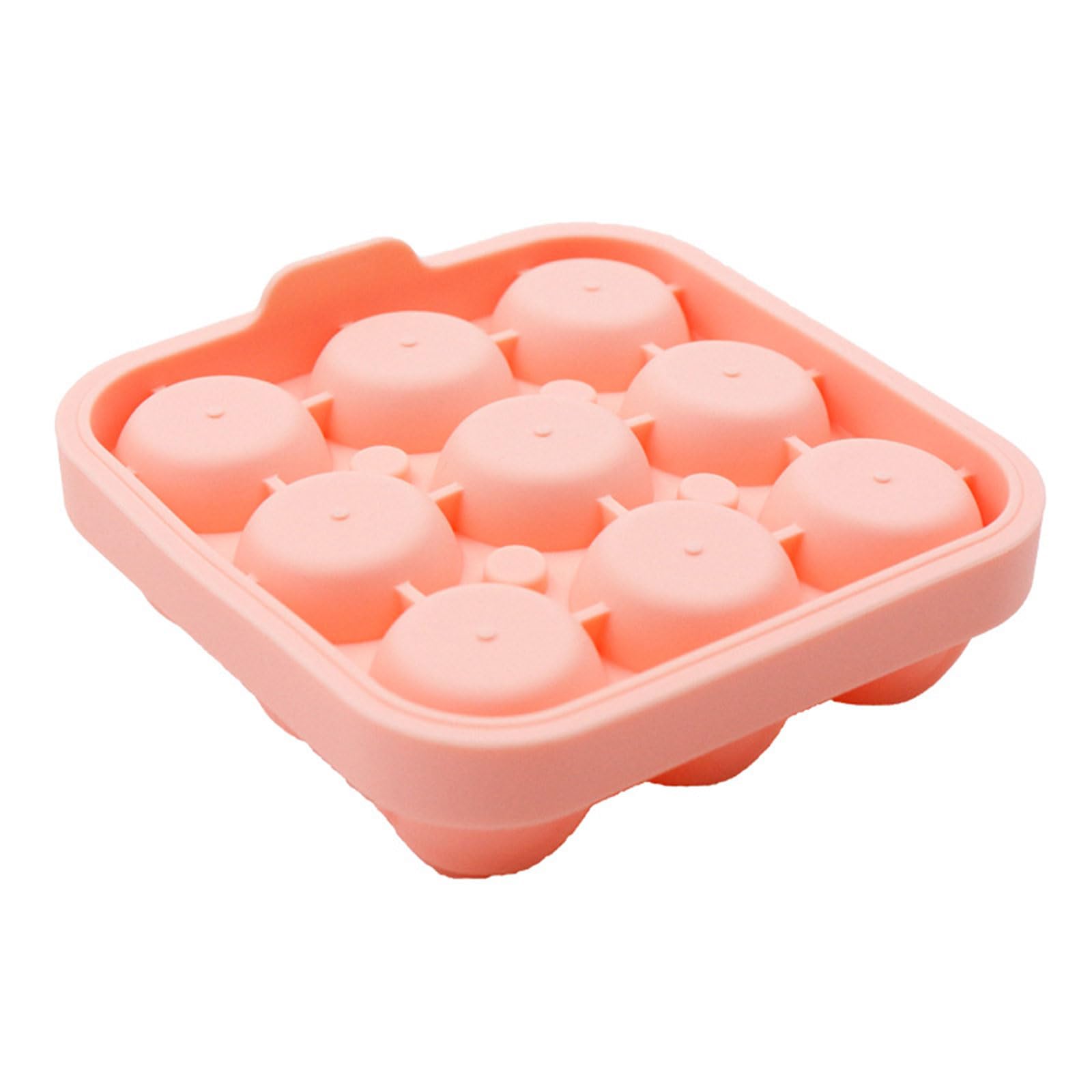 APGLSXY Rose Flower Shape Ice Tray Food Grade Silicone Ice Maker Mold Maker for Cocktails, Whiskeys, Soups Trays for Freezers Easily Release