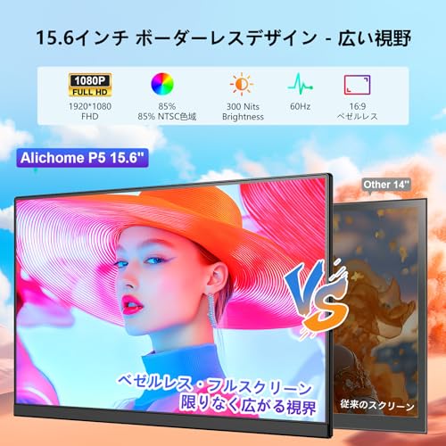 AlicHome P5 デュアルモニター の商品画像 1