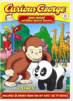 DVD Curious George: Zoo Night and Other Animal Stories Book