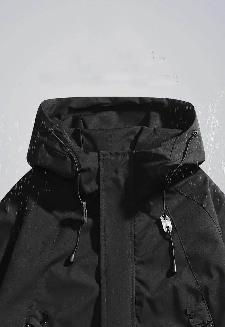 Hooded Sport Jackets Men Waterproof Hiking Outwear Coat Men's Sportswear Top