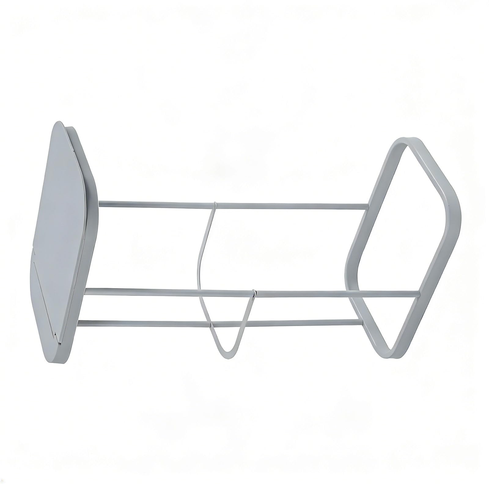 Soporte para bolsas de basura de plástico resistente con tapa de fácil apertura y estante multiusos para uso doméstico, planificador de plástico resistente