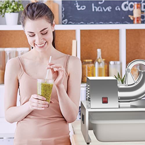 DYTREND Snow Cone Machine, 110V Shaved Ice Machine, ETL Approved 250W Electric Ice Shaver Machine with Dual Blades, Stainless Steel Snow Cone Maker Machine for Home, Commercial