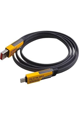 4 in 1  oklu USB  arj Kablosu 1 M, Type C to Lightning  rg   arj Kablosu USB A/USB C 65W Tip C/27W PD Her Cihaz ile Uyumlu Metal Ba l kl