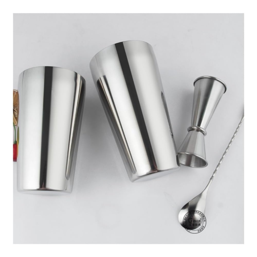 Shaker à cocktails Ensemble de 10 shakers Boston - Outils à cocktail en acier inoxydable for barmans