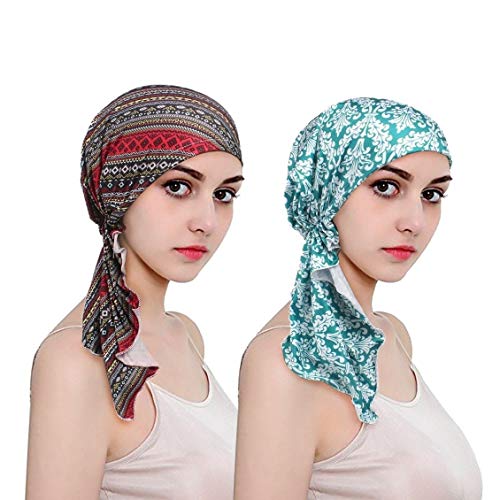 EINSKEY Kopftuch Damen Sommer Dünn Krebs Chemo Kopfbedeckung Bandanas Cover