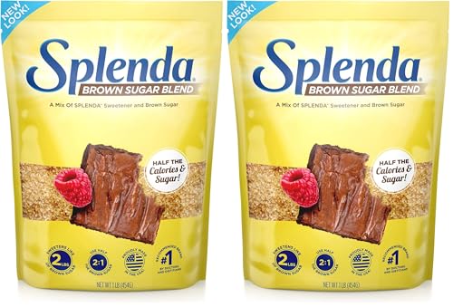 Image of SPLENDA for Baking, 1 Pound Bag Brown Sugar Blend 16 Ounce (Pack of 2)