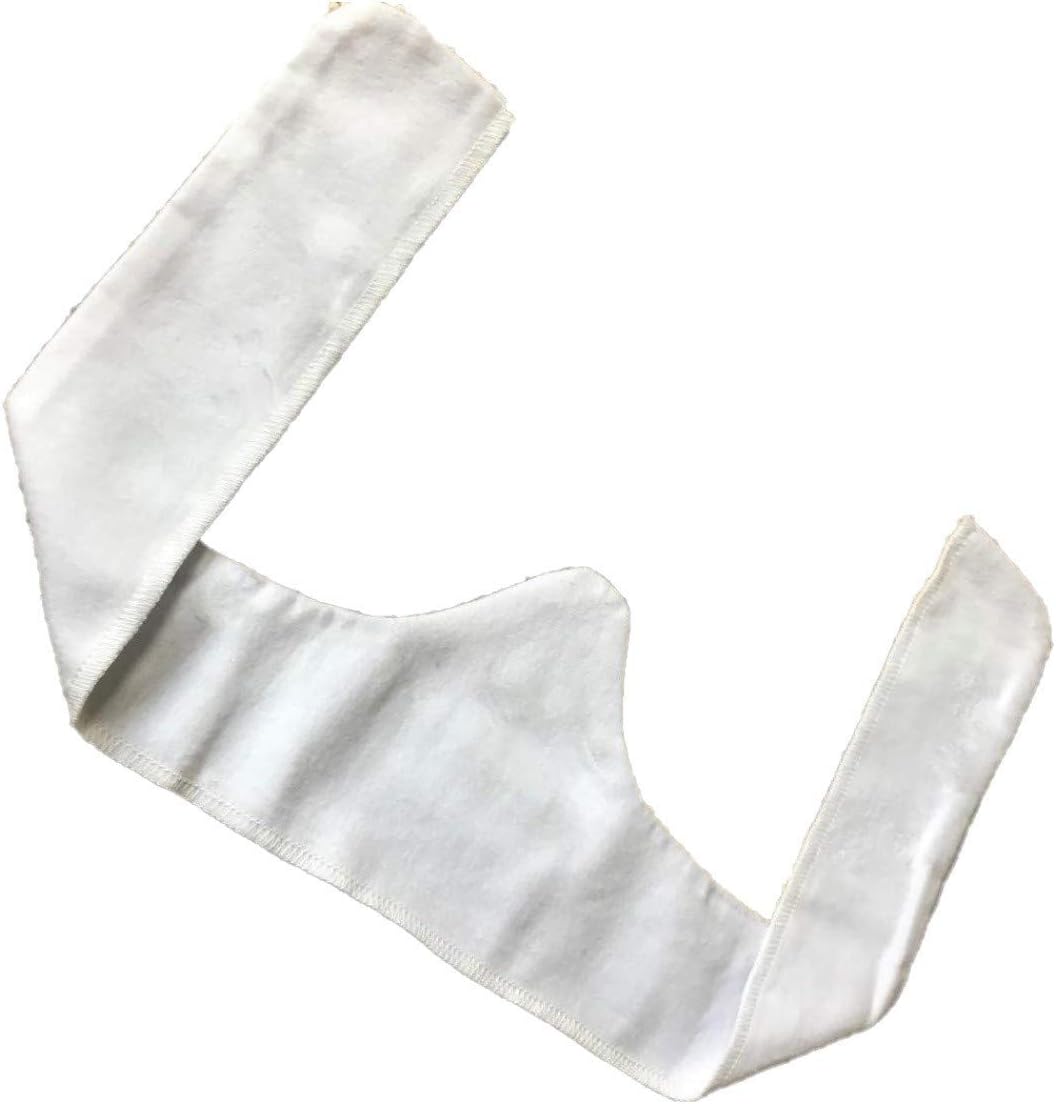 6 Pack White Cotton Bra Liners Comfort Support Stop RUBBING Comfort