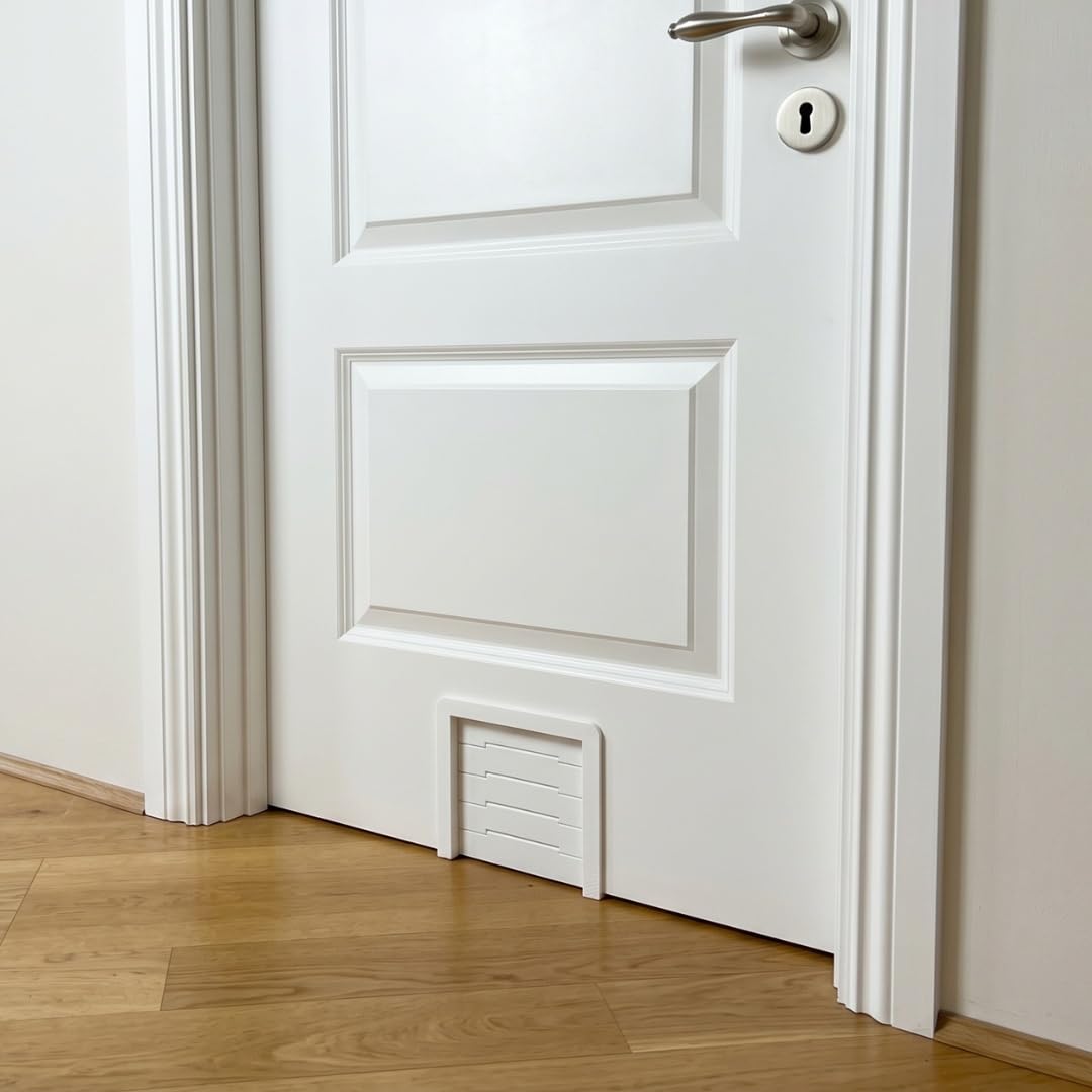 ModaCat Chatière articulée d'intérieur pour chat | Passage animal domestique 18 cm
