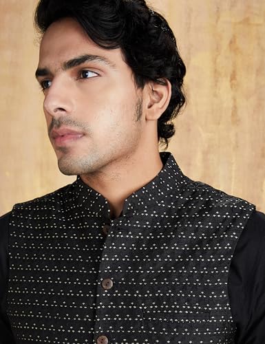 Image of Amazon Brand - Symbol Men Lightweight Nehru Jacket