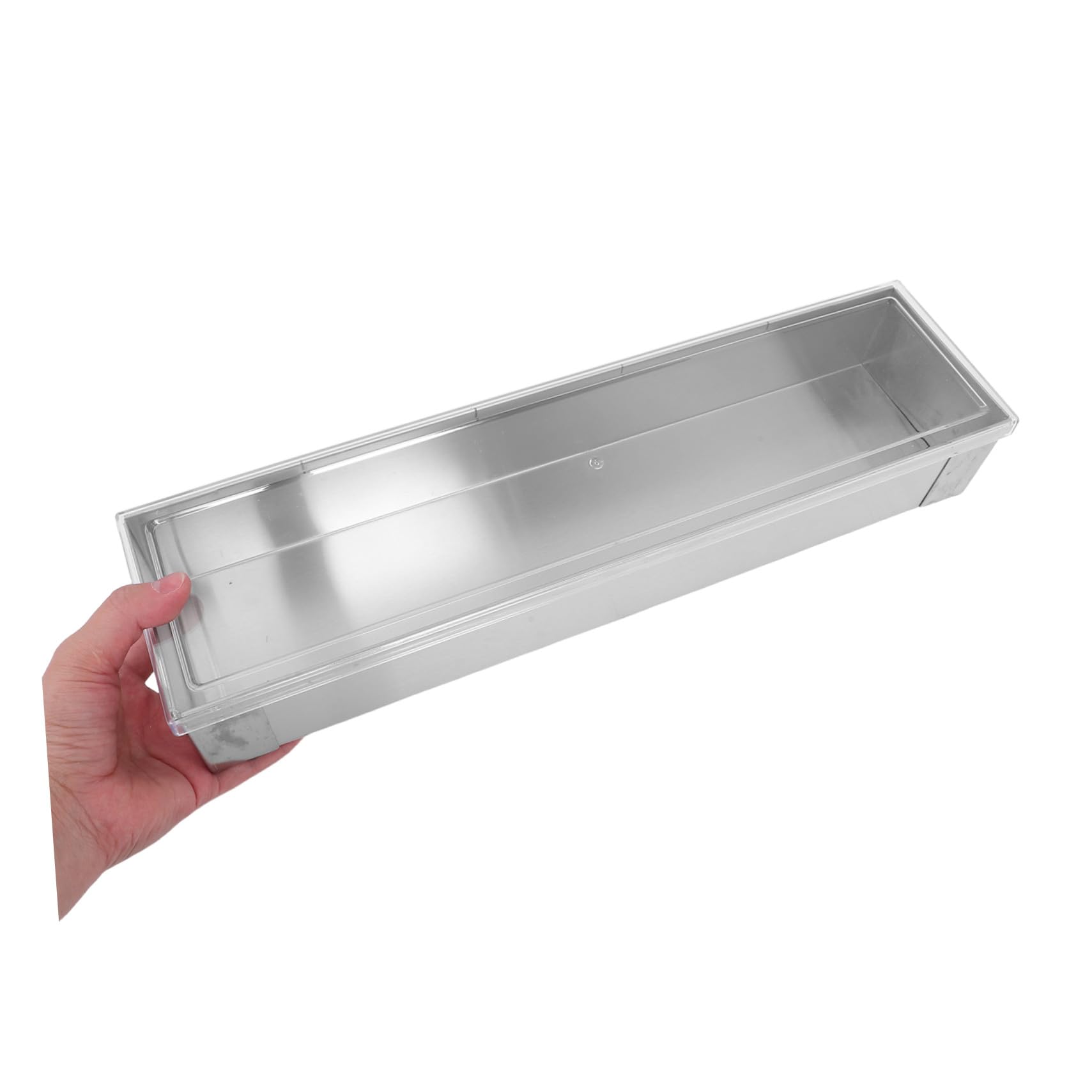ULTECHNOVO Moule à Gâteau Rectangulaire Acier Inoxydable avec Couvercle Antiadhésif pour Cuisine Moule à Pâtisserie à Tiramisu