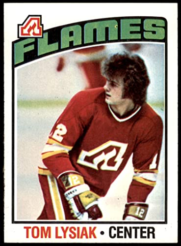 1976 Topps #174 Tom Lysiak Atlanta ATL Flames (Hockey Card) NM ATL Flames