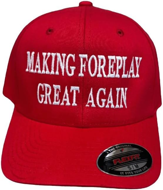 THIGHBRUSH® - Making Foreplay Great Again - Flexfit Hat - Red 2.0