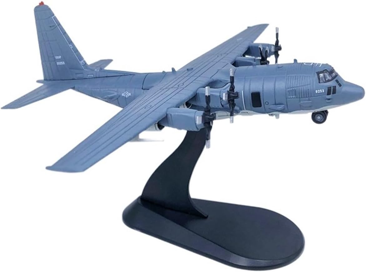 Die Cast Plane 1 200 for AC-130 Gunship Fighter Die Cast Alloy Scale Simulation Aircraft Model Collection Display Finished Metal Airplane