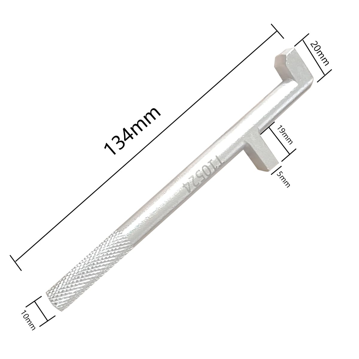 DPTOOL Outil de Barre de retenue d'embrayage de Transmission à Double Embrayage Compatible avec VW Audi DSG 7 Vitesses DQ 380/81 DQ 500 Remplace T10524