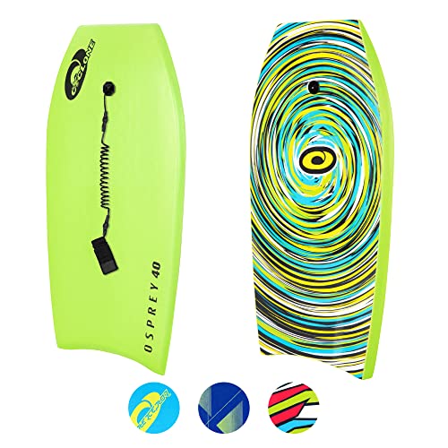 Osprey Ciclón Bodyboard, Unisex, Verde, 40 Pulgadas