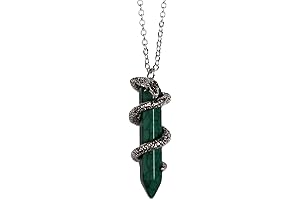 Slytherin Animal Gem Stone Pendant Necklace