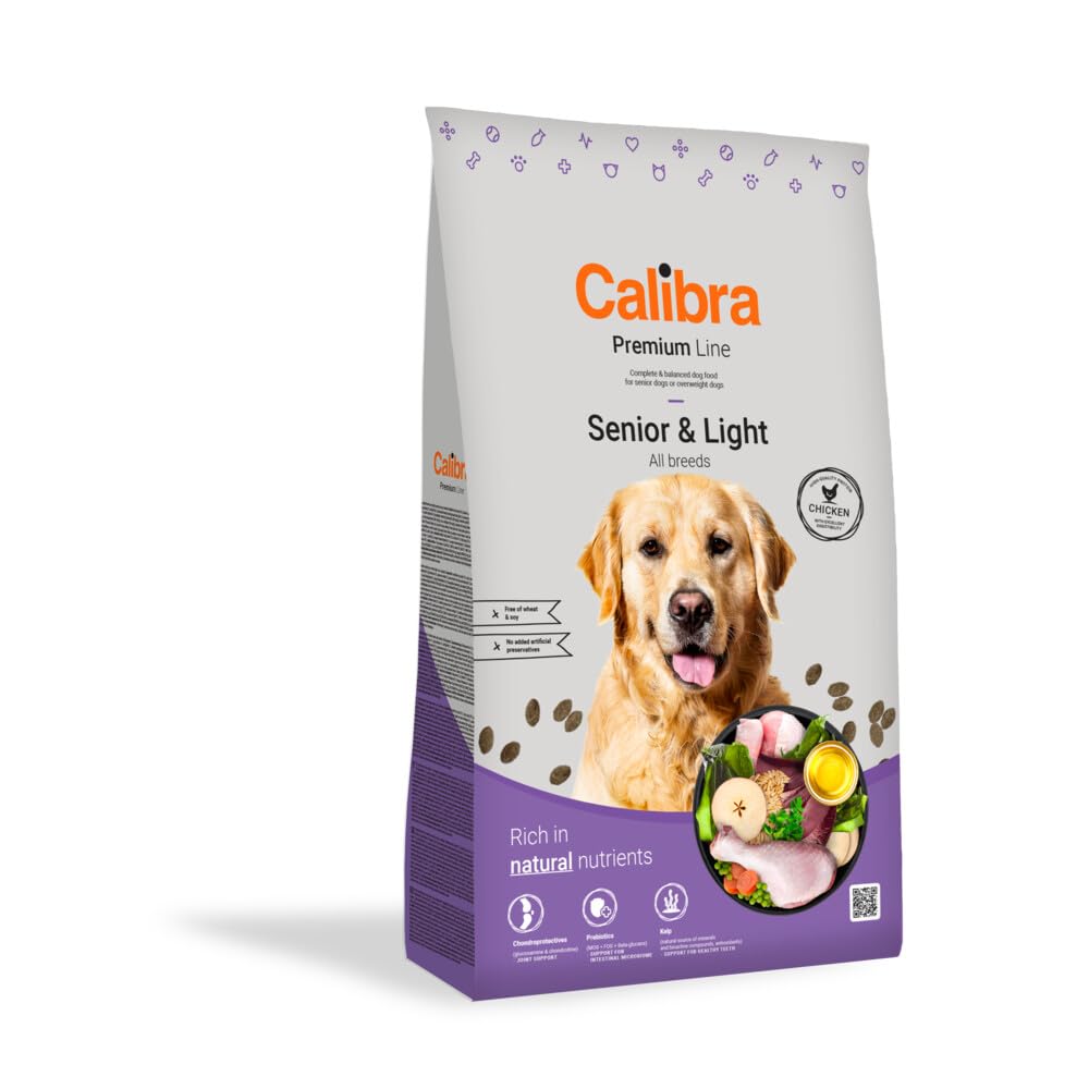 CALIBRA Dog Premium Line Senior Light 12KG