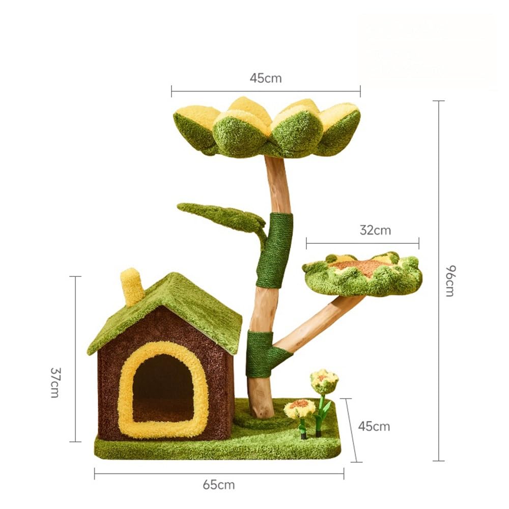 Centro de Actividades para Gatos Árbol for Gatos, Torre for con apartamento for, de Interior, Varios Pisos, columnas y parterres
