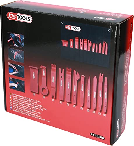 KS Tools 911.8205 MASTER Kunststoffkeil-Satz, 11-tlg