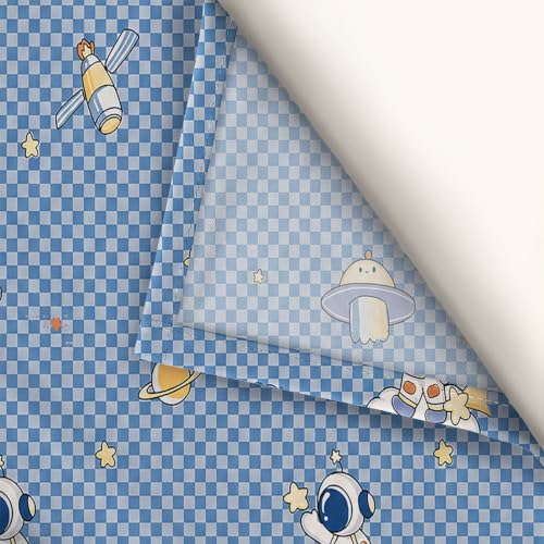Image of Weave & Decor Cotton Feel Kids Bedsheet Double Bed 90x90 inches, Soft Fabric, Includes 2 Pillow Covers 20x30 inches