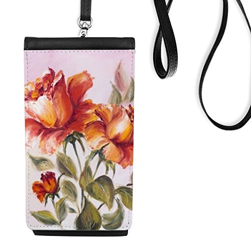 Cadeau portefeuille téléphone noir chic pour la fête des mères