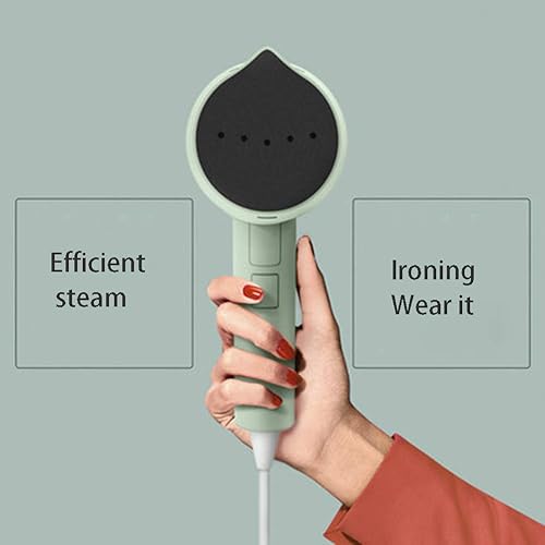 Miniatura 7 de AMYMGLL - Vaporera de mano vertical y horizontalmente a vapor 40 s, calentamiento rápido, seco y húmedo, doble caliente para el hogar y el viaje