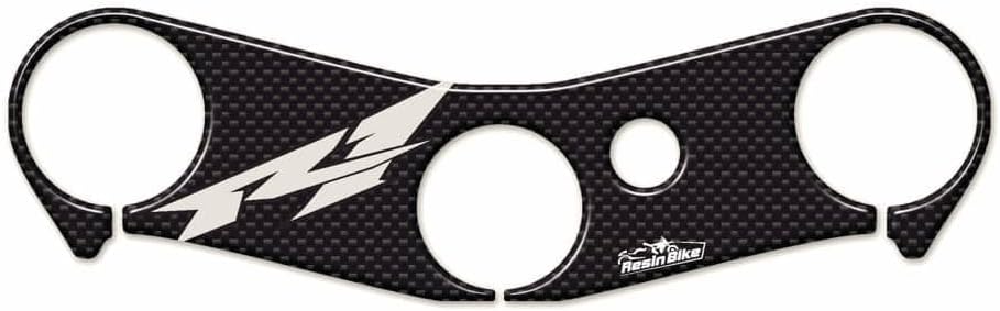Resin Bike Motorcycle 3D Stickers Compatible with Yamaha R1 2002-2003. Steering Fork Protections from Impact and Scratches. Resin Stickers - Made in Italy