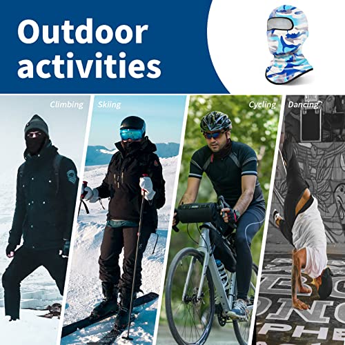 Image of YESLIFE Balaclava Ski Mask for Men and Women, Winter Face Mask, Shiesty for Skiing, Snowboarding & Motorcycle