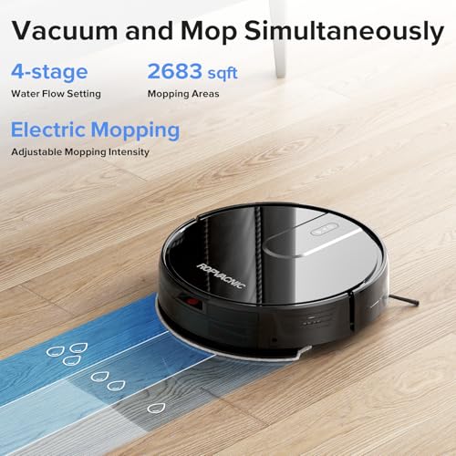Ropvacnic Robot Vacuum Cleaner Robot Vacuum And Mop Combo With 4000Pa Suction thumb #1