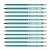 Produktbild OFFICER PRODUCTS DONAU 7381001PL-99 Synthetischer Bleistift mit Radiergummi HB 12 Stück/Bleistifte/Farbe: Grün