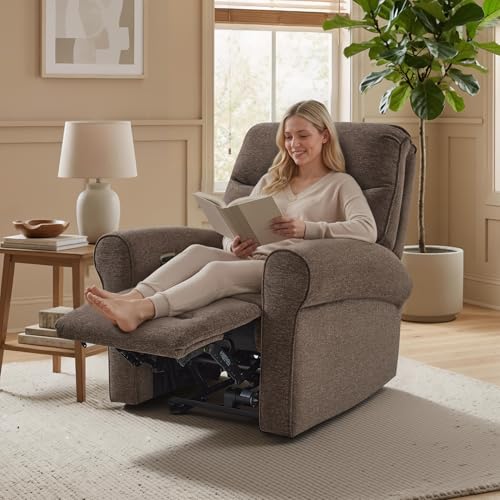 Sillón plegable marrón compacto para espacios pequeños miniatura 5