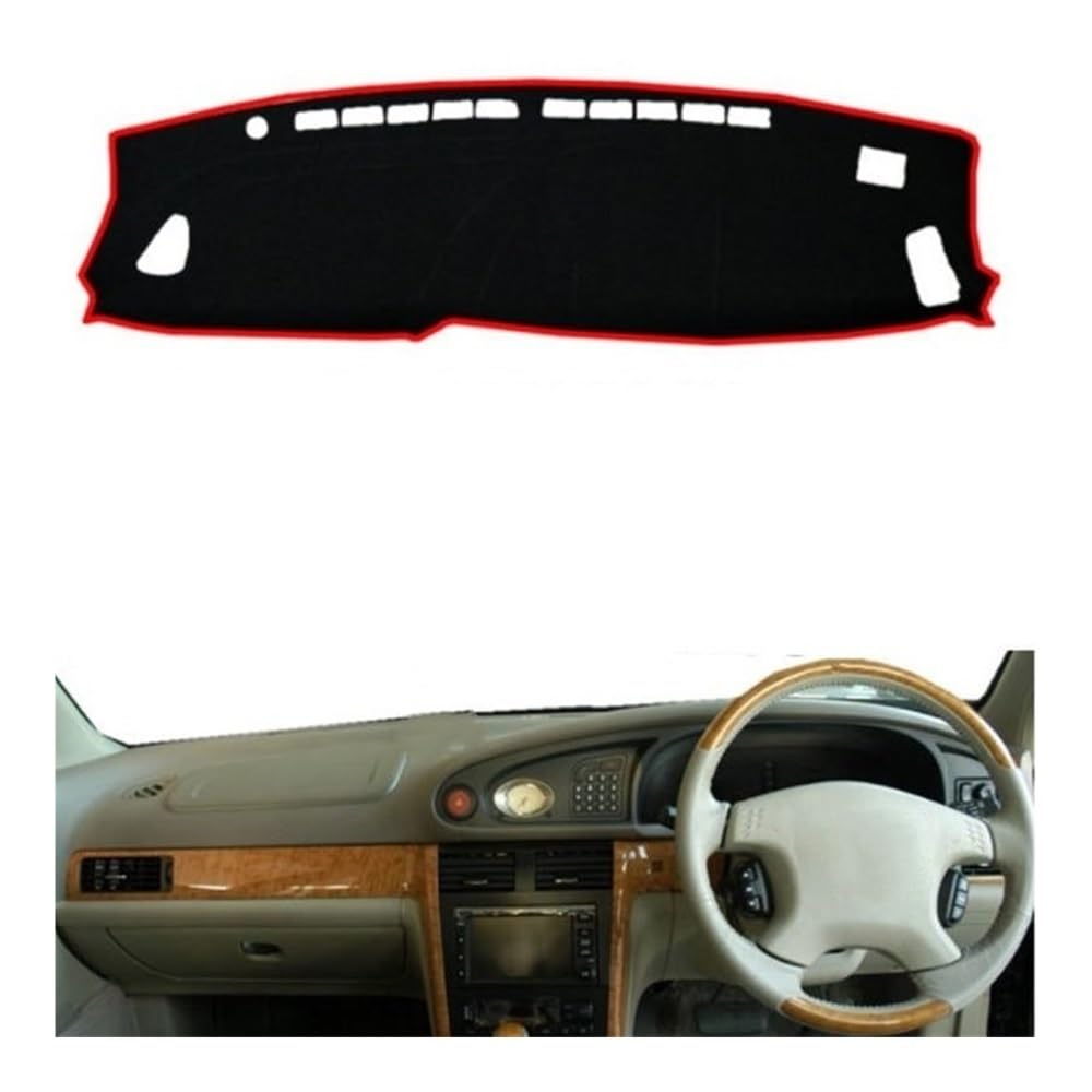 Alfombrilla salpicadero coche Nissan Bluebird 2001 2002 2003 2004 RHD 6