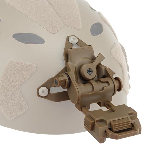 Miniatura 8 de Airsoft L4G24 Night Vision Googgles Mount,Military Nylon Adjustable Helmet NVG Bracket Adapter for PVS15 PVS18 GPNVG18