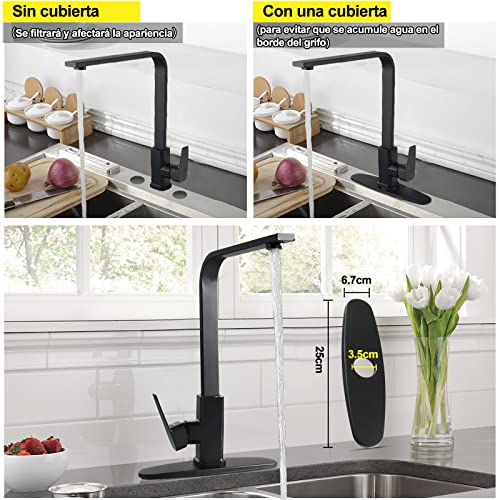 La Mejor Selección de Llave monomando para fregadero que Puedes comprar On-line. 27 Imagen adicional